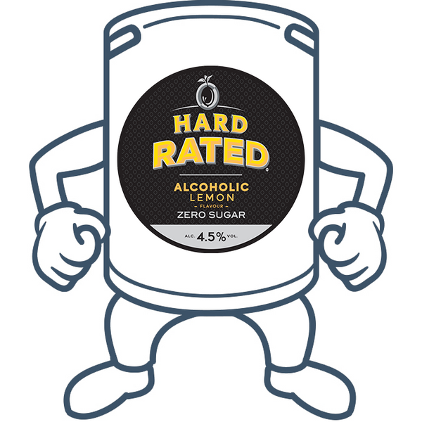 Hard Rated Solo Zero Sugar 50lt Spirit Keg - Kegs on Legs