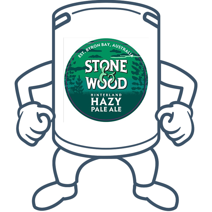 Stone & Wood Hinterland Hazy Pale Ale <br>50lt Keg